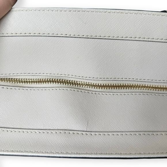 Kate Spade Cedar Street Harmony Tote Two-Tone Black & Beige Leather Shoulder Bag - Picture 11 of 16